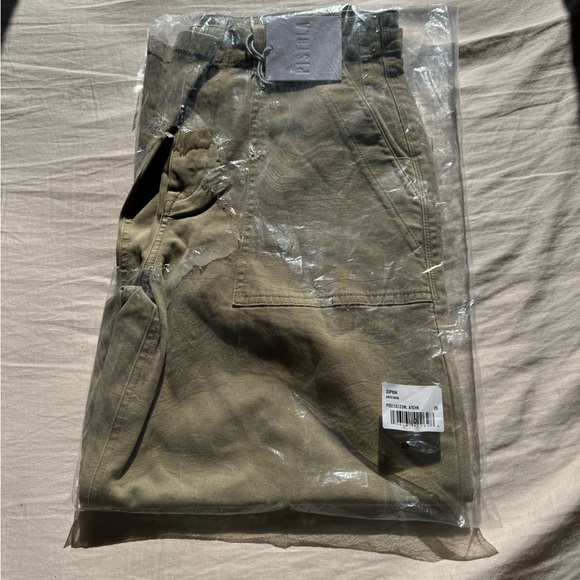 Pistola - SOPHIA WIDE LEG PANT - ARTICHOKE - Picture 7 of 8